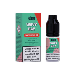 Wavy Bay - Watermelon Ice - Nikotinsalz Liquid - 20 mg/ml...