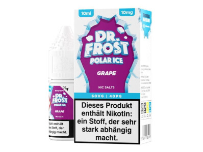 Dr. Frost - Polar Ice - Grape - Nikotins box