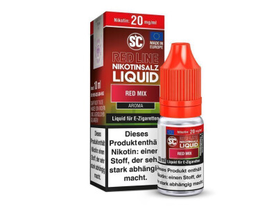 SC - Red Line - Red Mix - Nikotinsalz Liquid - 20 mg/ml...