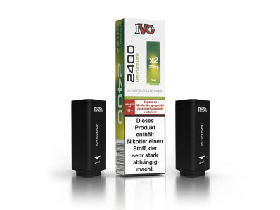 IVG 2400 Pod - Lemon and Lime (2 Stück pro Packung)