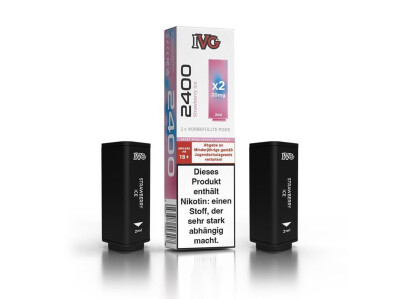 IVG 2400 Pod - Strawberry Ice (2 Stück pro Packung)