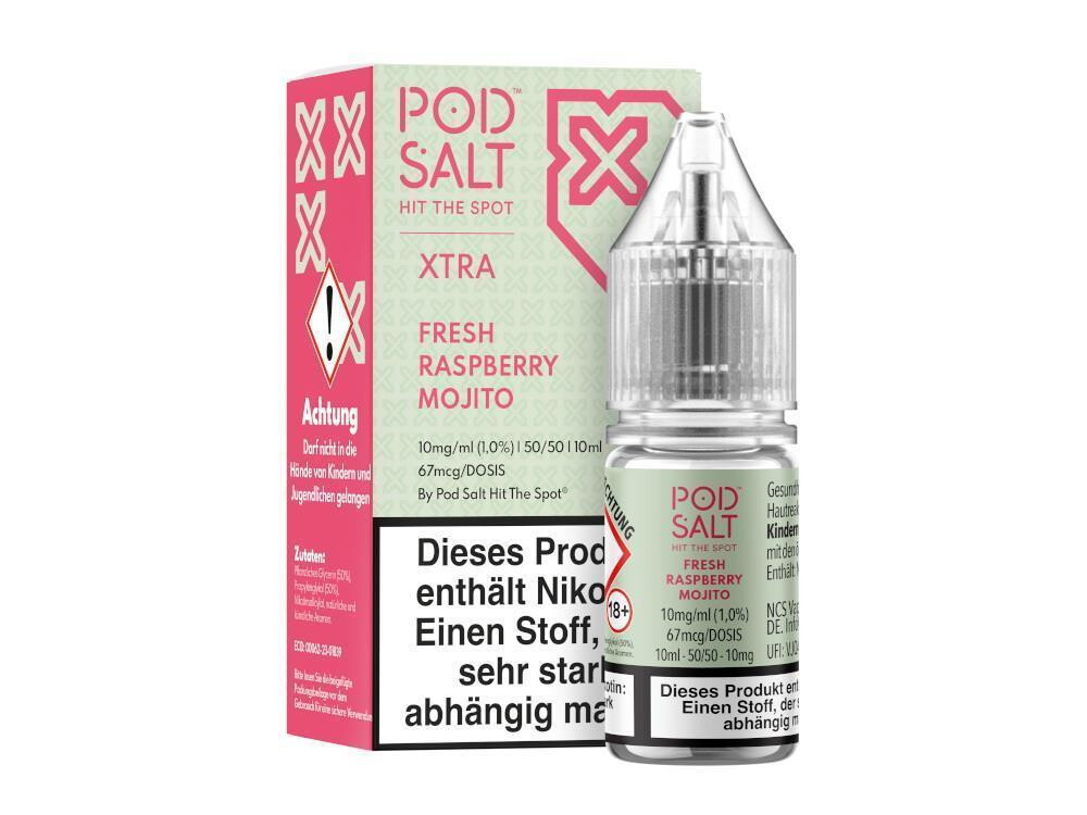 Pod Salt X - Fresh Rasperry Mojito - Nikotinsalz Liquid