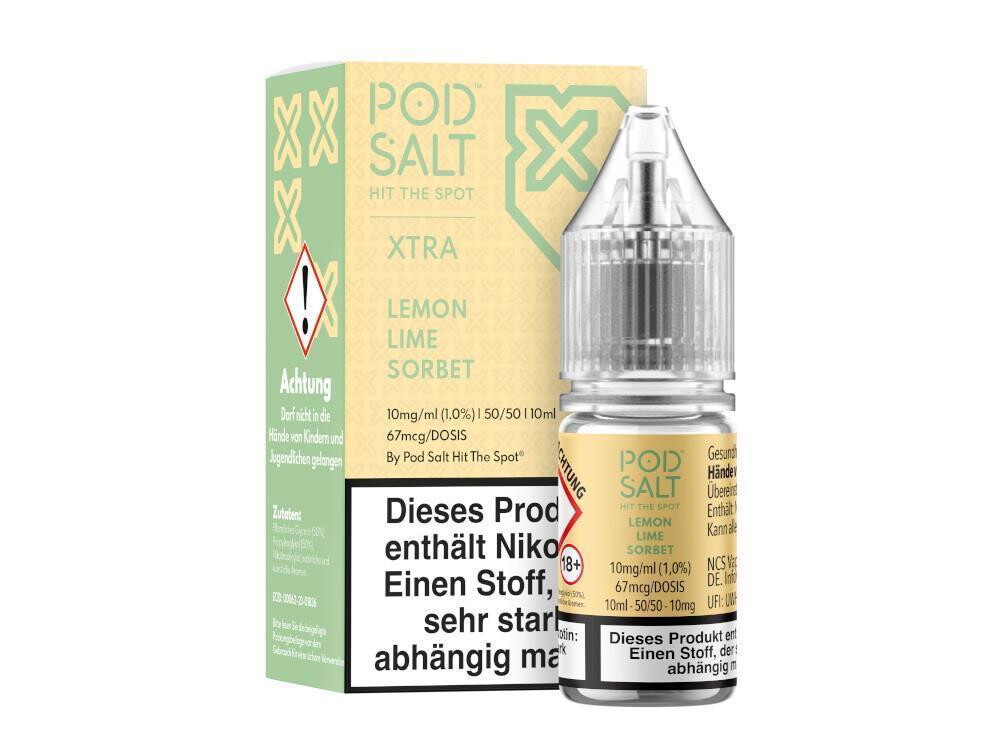 Pod Salt X - Lemon Lime Sorbet - Nikotinsalz Liquid