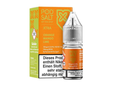 Pod Salt X - Orange Mango Lime - Nikotinsalz Liquid - 20...