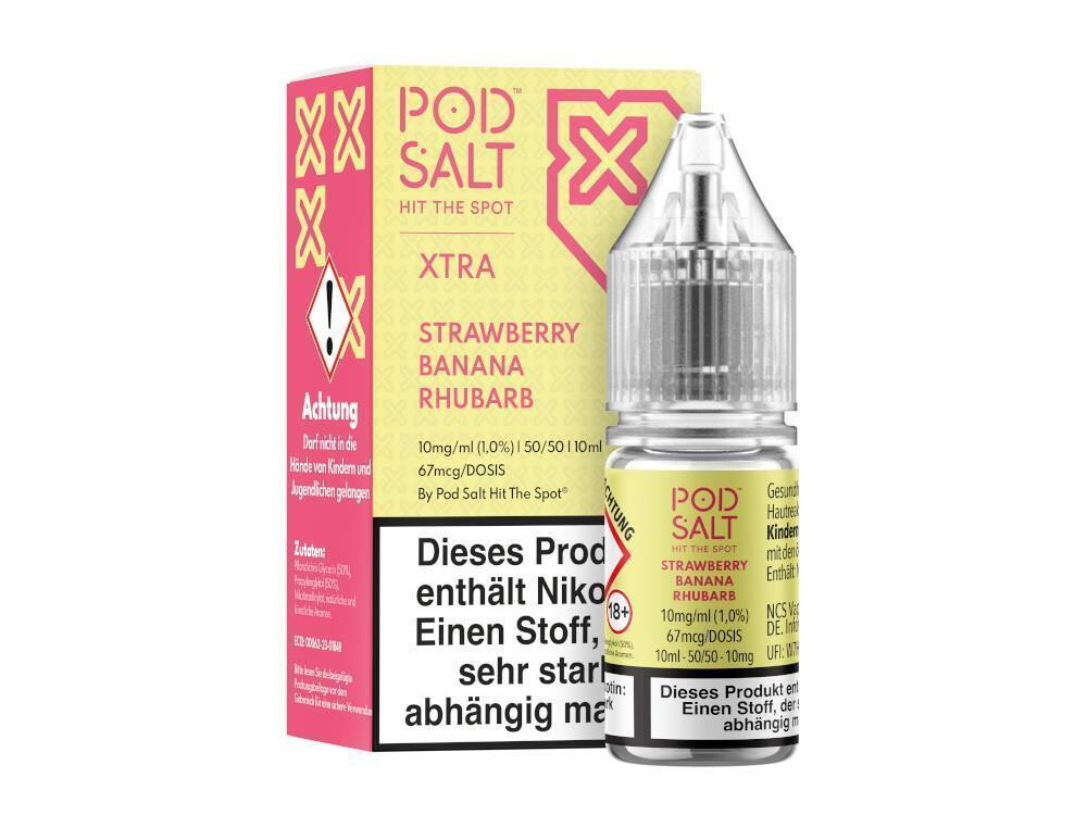 Pod Salt X - Strawberry Banana Rhubarb - Nikotinsalz Liquid