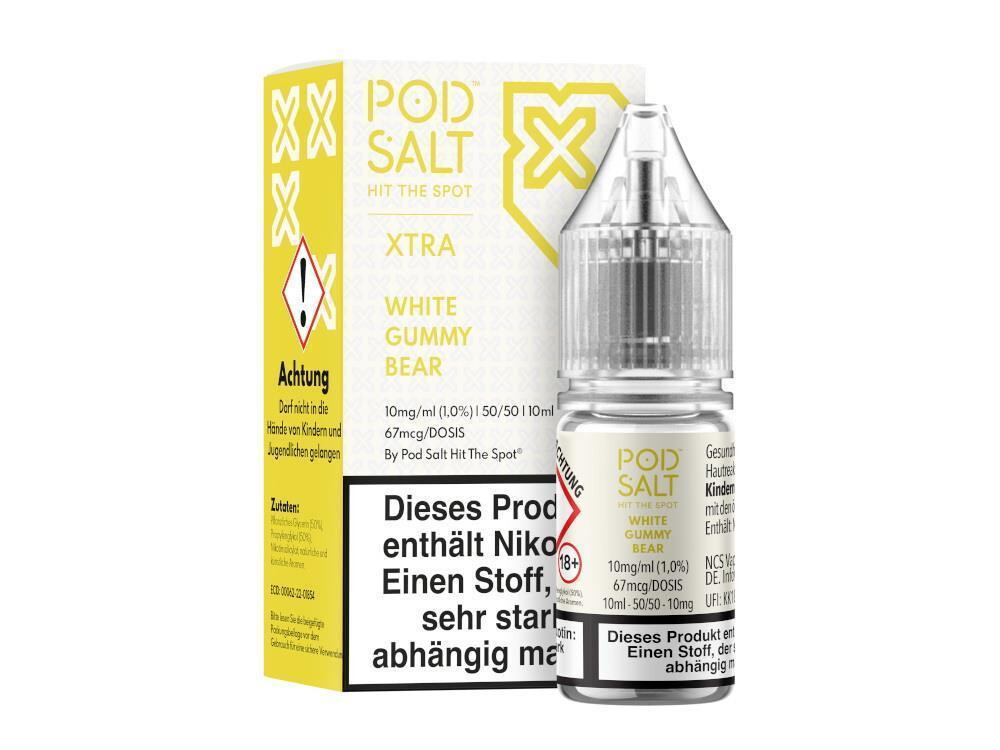 Pod Salt X - White Gummy Bear - Nikotinsalz Liquid