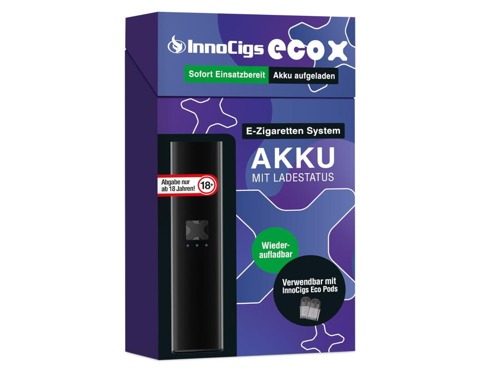 InnoCigs Eco X 900 mAh Akku