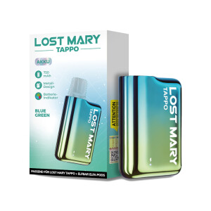Lost Mary Tappo Akku 750 mAh blau-grün (1er Packung)
