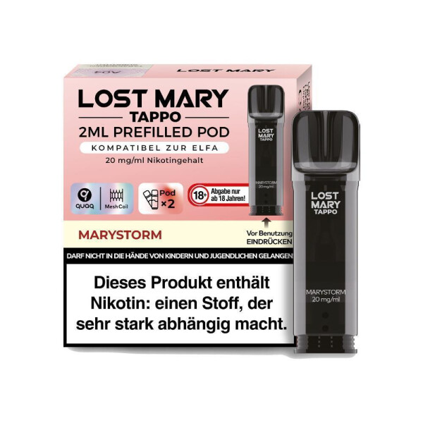 Lost Mary Tappo Pod - Marystorm - 20 mg/ml (2 Stück pro Packung) (1er Packung)