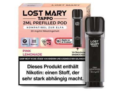 Lost Mary Tappo Pod - Pink Lemonade - 20 mg/ml (2...