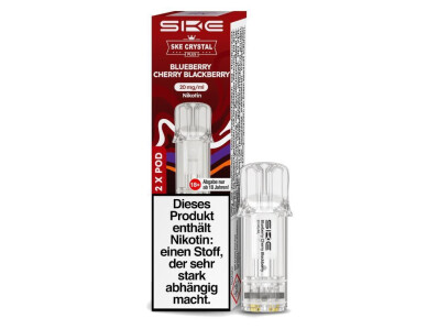 SKE Crystal Plus Pod - Blueberry Cherry Blackberry - 20...