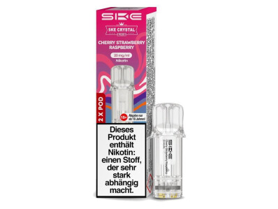 SKE Crystal Plus Pod - Cherry Strawberry Raspberry - 20...