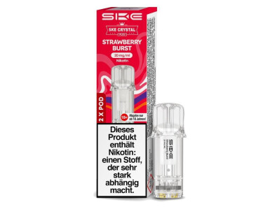 SKE Crystal Plus Pod - Strawberry Burst - 20 mg/ml (2...