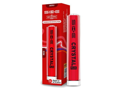 SKE Crystal Plus Akku 400 mAh rot