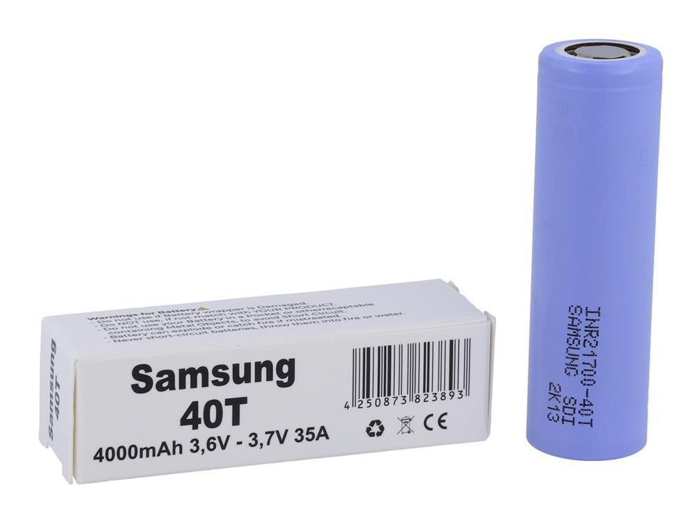 Samsung 40T 21700 Akku 4000mAh