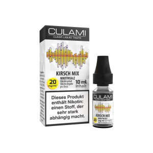 Culami - Kirsch Mix - Nikotinsalz Liquid - 20 mg/ml (1er...