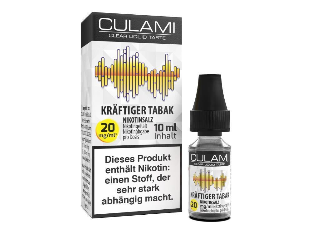 Culami - Kräftiger Tabak - Nikotinsalz Liquid