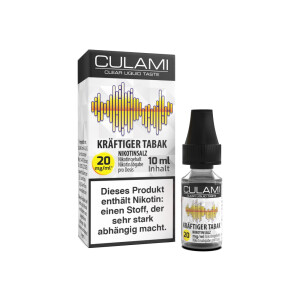 Culami - Kräftiger Tabak - Nikotinsalz Liquid