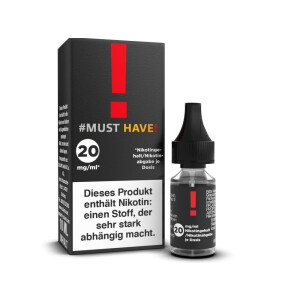 Must Have - ! - Nikotinsalz Liquid - 20 mg/ml (1er Packung)