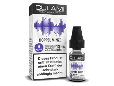 Culami - Doppel Minze - E-Zigaretten Liquid - 3 mg/ml...