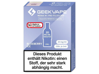 GeekVape Wenax M1 Pod - Blueberry lce - 20 mg/ml (2...