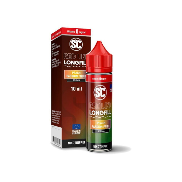 SC - Red Line - Aroma Peach Passion Fruit 10 ml (1er Packung)