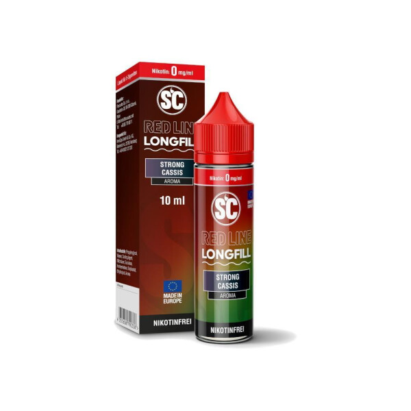 SC - Red Line - Aroma Strong Cassis 10 ml (1er Packung)