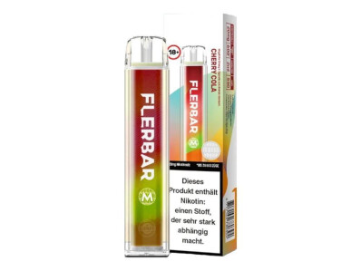 Flerbar M Einweg E-Zigarette - Chery Cola - 20 mg/ml (1er...