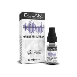 Culami - Orient Apfeltabak - E-Zigaretten Liquid - 0...