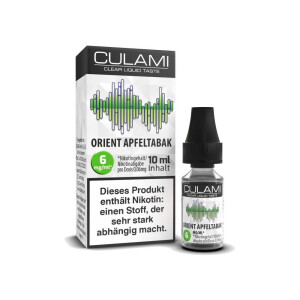 Culami - Orient Apfeltabak - E-Zigaretten Liquid - 6...