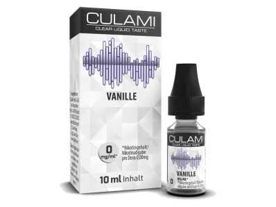 Culami - Vanille - E-Zigaretten Liquid - 0 mg/ml (1er...