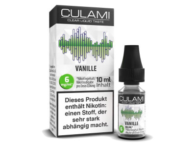 Culami - Vanille - E-Zigaretten Liquid - 6 mg/ml (1er...