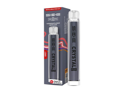 SKE Crystal Plus E-Zigaretten Set grau (1er Packung)