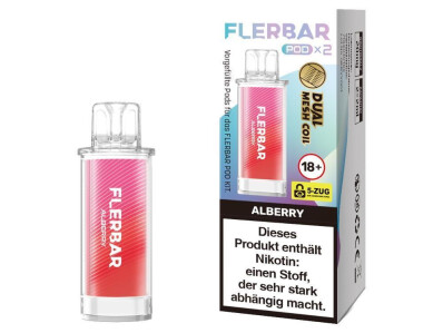 Flerbar Pod - Alberry - 20 mg/ml (2 Stück pro...