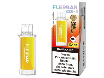 Flerbar Pod - Banana Ice - 20 mg/ml (2 Stück pro...