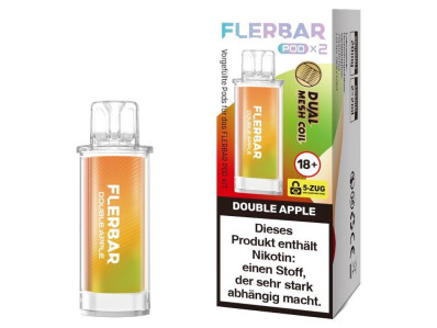 Flerbar Pod - Double Apple - 20 mg/ml (2 Stück pro...