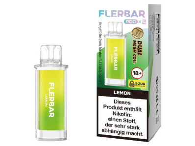 Flerbar Pod - Lemon - 20 mg/ml (2 Stück pro Packung)...