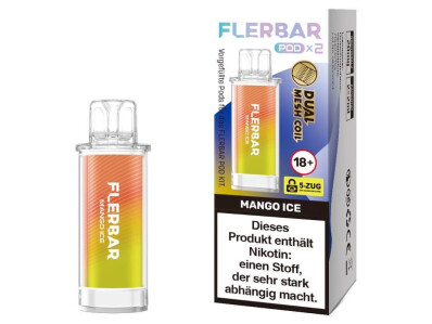 Flerbar Pod - Mango Ice - 20 mg/ml (2 Stück pro...