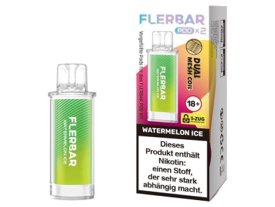 Flerbar Pod - Watermelon Ice - 20 mg/ml (2 Stück pro...