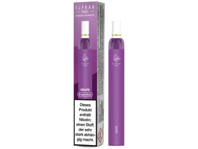 Elfbar T600 Einweg E-Zigarette - Grape - box
