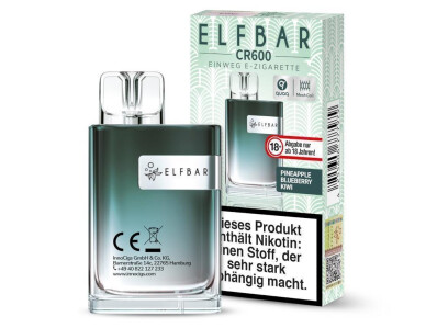 Elfbar CR600 Einweg E-Zigarette - Pineapple Blueberry...