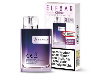 Elfbar CR600 Einweg E-Zigarette - Blackberry Raspberry...