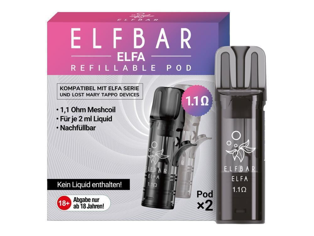 Elfbar Elfa Leer-Pod (2 Stück pro Packung)