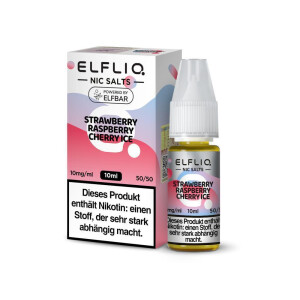 ELFLIQ - Strawberry Raspberry Cherry Ice - Nikotinsalz...