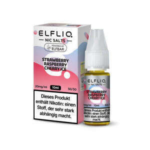 ELFLIQ - Strawberry Raspberry Cherry Ice - Nikotinsalz...