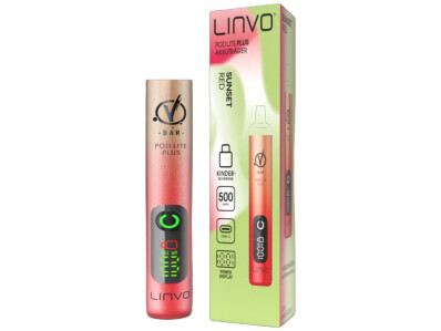 Linvo Pod Lite Plus Akku 500mAh rot (1er Packung)