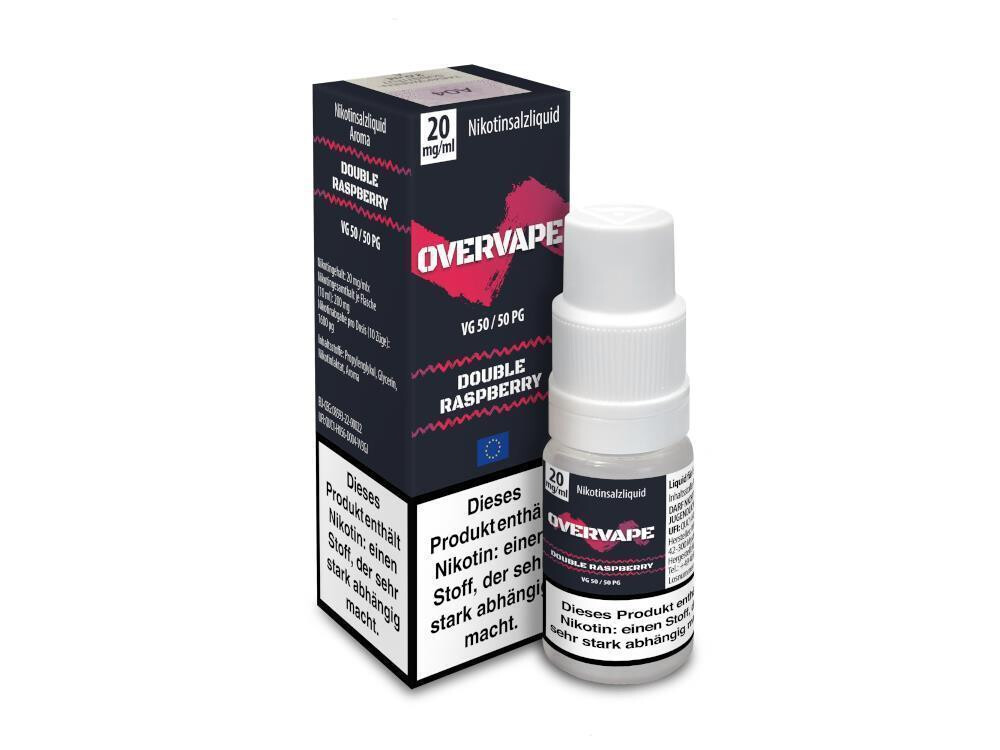 Overvape - Double Raspberry - Nikotinsalz Liquid