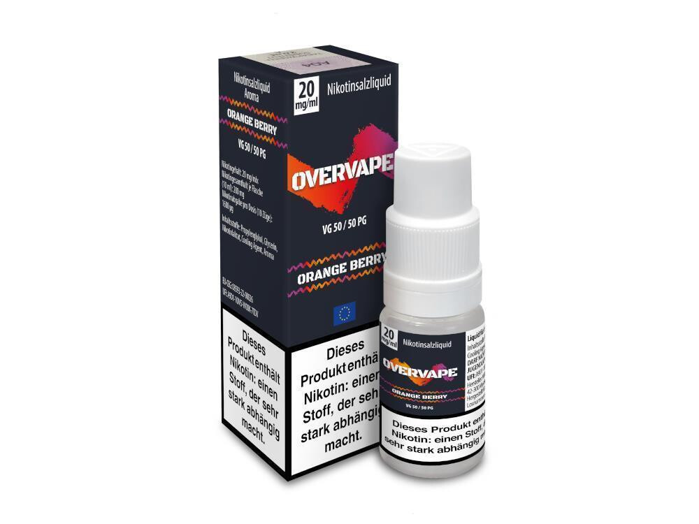 Overvape - Orange Berry - Nikotinsalz Liquid