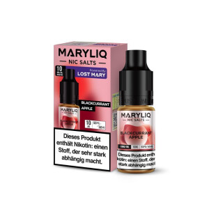 MARYLIQ - Blackcurrant Apple - Nikotinsalz Liquid - 10...