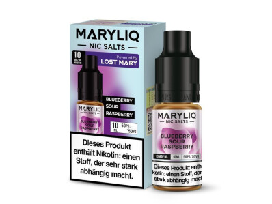 MARYLIQ - Blueberry Sour Raspberry - Nikotinsalz Liquid